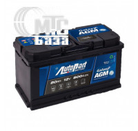 Аккумулятор AutoPart 6СТ-80 R  Galaxy AGM  ARL080-AGM  EN800 А 315x175x190мм       